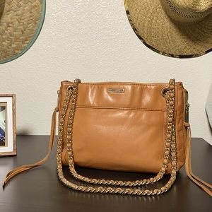 Rebecca Minkoff brown leather bag